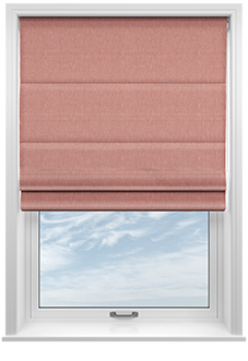 Delicate Chevron, Rayon - Twist&Fit Roman Blind